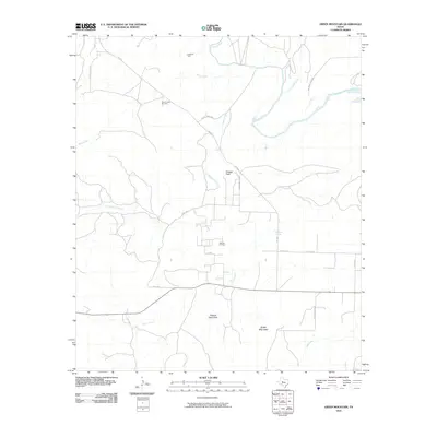 2010 Map of Green Mountain, 2010 Print