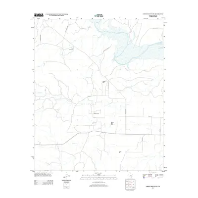 2013 Map of Green Mountain, 2013 Print