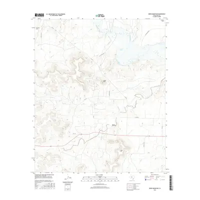 2016 Map of Green Mountain, 2016 Print