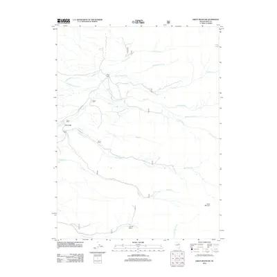 2012 Map of Green Mountain, 2012 Print