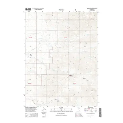 2014 Map of Green Mountain, 2014 Print