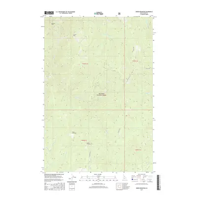 2017 Map of Green Mountain, 2017 Print