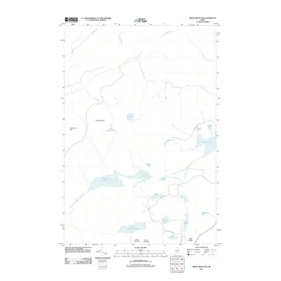2011 Map of Green Mountain, 2011 Print