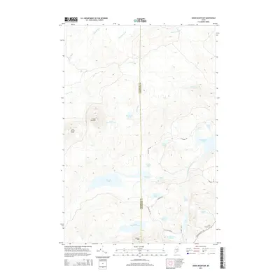 2014 Map of Green Mountain, 2014 Print