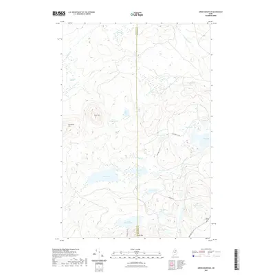 2021 Map of Green Mountain, 2021 Print