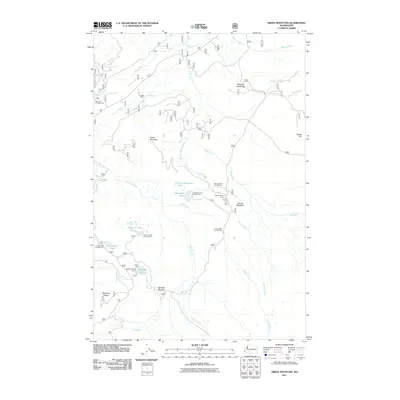 2011 Map of Green Mountain, 2011 Print