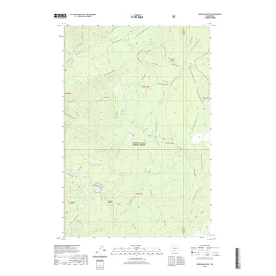 2020 Map of Green Mountain, 2020 Print