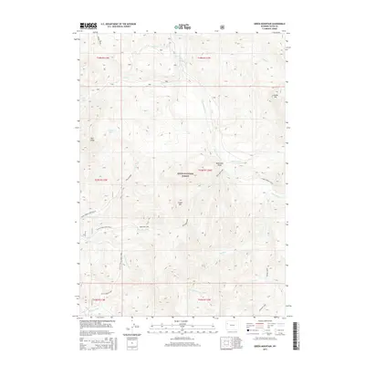 2015 Map of Green Mountain, 2015 Print