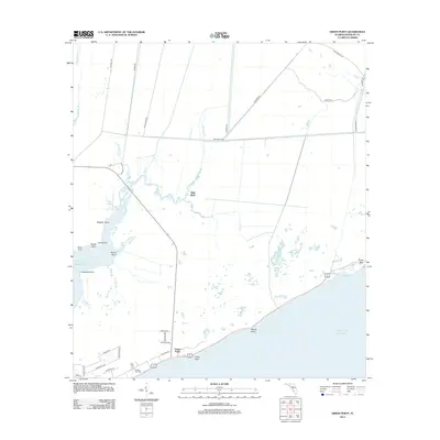 2012 Map of Green Point, 2012 Print