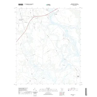 2020 Map of Green Pond, 2020 Print