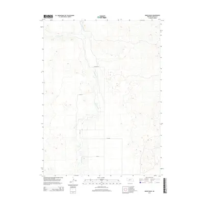 2014 Map of Green Ranch, 2014 Print