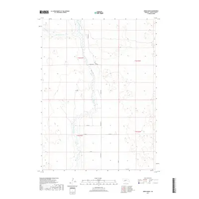 2017 Map of Green Ranch, 2017 Print