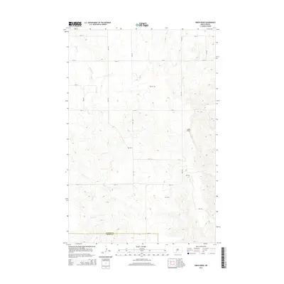 2014 Map of Green Ridge, 2014 Print