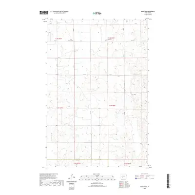 2020 Map of Green Ridge, 2020 Print