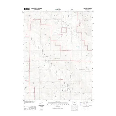 2013 Map of Green Ridge, 2013 Print
