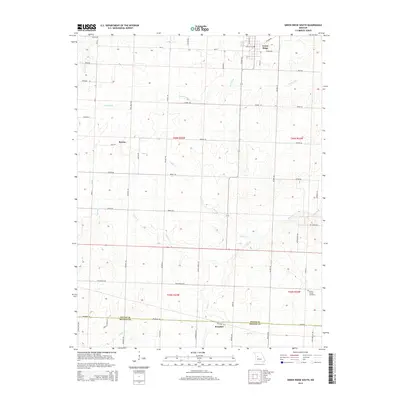 2014 Map of Green Ridge South, 2014 Print