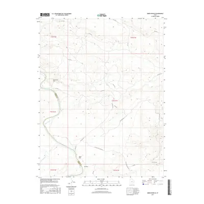 2017 Map of Green River SE, 2017 Print