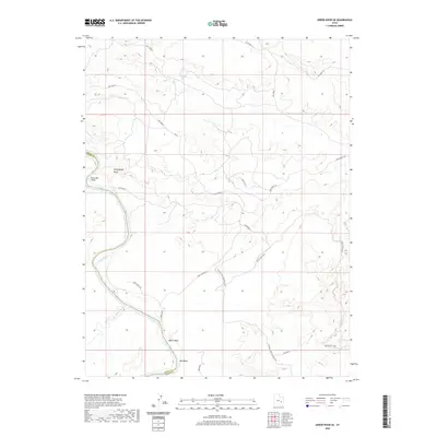 2020 Map of Green River SE, 2020 Print