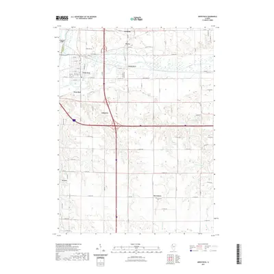 2021 Map of Green Rock, 2021 Print
