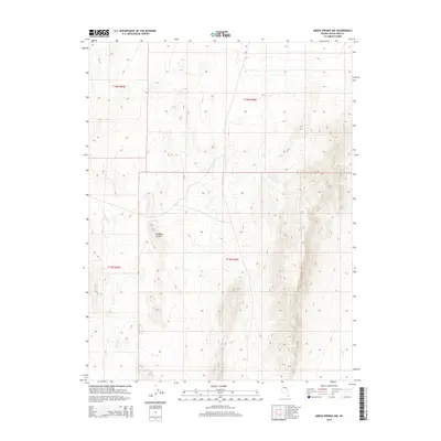 2014 Map of Green Springs NW, 2014 Print