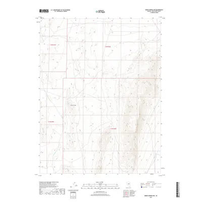 2018 Map of Green Springs NW, 2018 Print