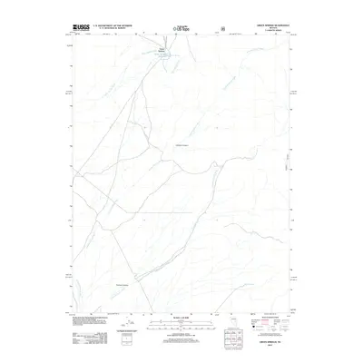 2012 Map of Green Springs, 2012 Print