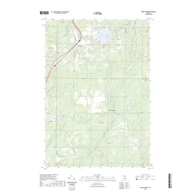 2023 Map of Green Timbers, 2023 Print