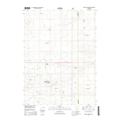 2015 Map of Green Top Mountain, 2015 Print