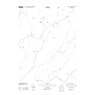 2013 Map of Green Valley, 2013 Print