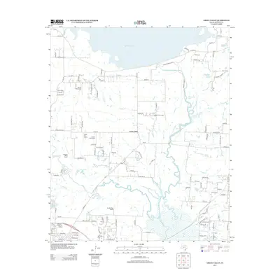 2013 Map of Green Valley, 2013 Print