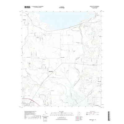 2019 Map of Green Valley, 2019 Print