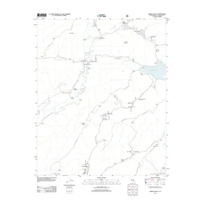 2012 Map of Green Valley, 2012 Print