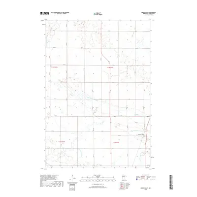 2019 Map of Green Valley, 2019 Print