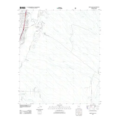 2012 Map of Green Valley, 2012 Print