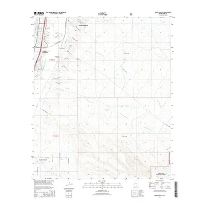 2014 Map of Green Valley, 2014 Print