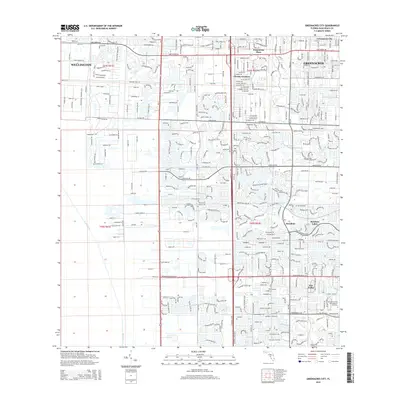 2015 Map of Greenacres City, 2015 Print