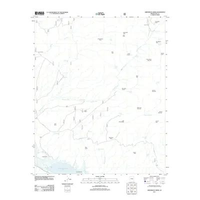 2011 Map of Greenback Creek, 2011 Print