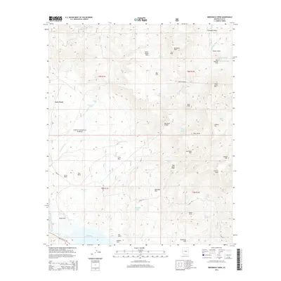 2014 Map of Greenback Creek, 2014 Print