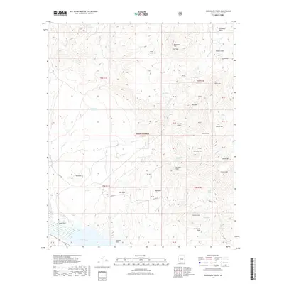 2018 Map of Greenback Creek, 2018 Print