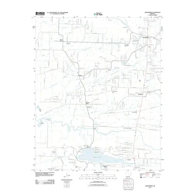 2011 Map of Greenbrier, 2011 Print