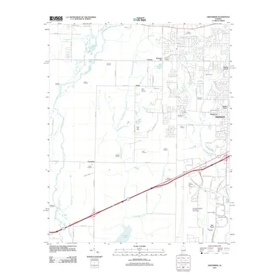 2011 Map of Greenbrier, 2011 Print