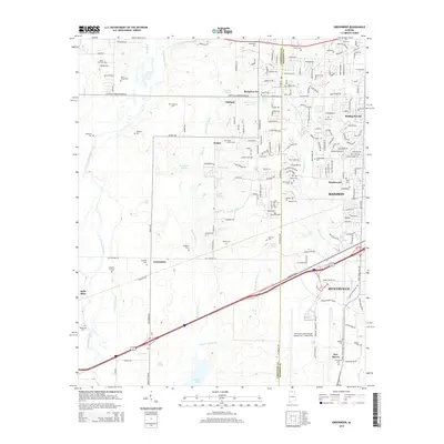 2014 Map of Greenbrier, 2014 Print