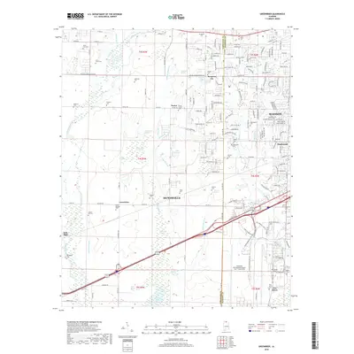 2018 Map of Greenbrier, 2018 Print