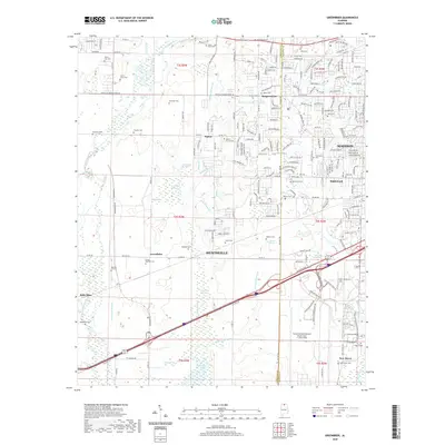 2020 Map of Greenbrier, 2020 Print