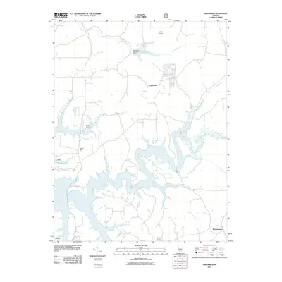 2011 Map of Greenbrier, 2011 Print