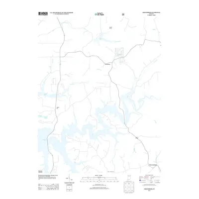 2013 Map of Greenbrier, 2013 Print