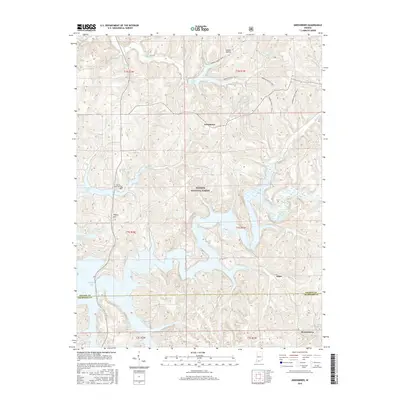 2016 Map of Greenbrier, 2016 Print