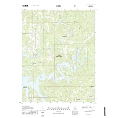 2019 Map of Greenbrier, 2019 Print