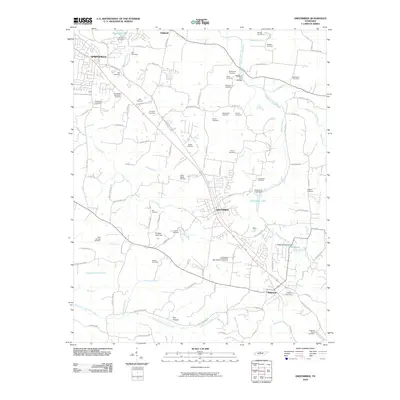 2010 Map of Greenbrier, 2010 Print