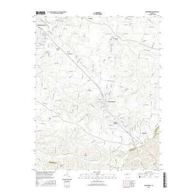 2016 Map of Greenbrier, 2016 Print
